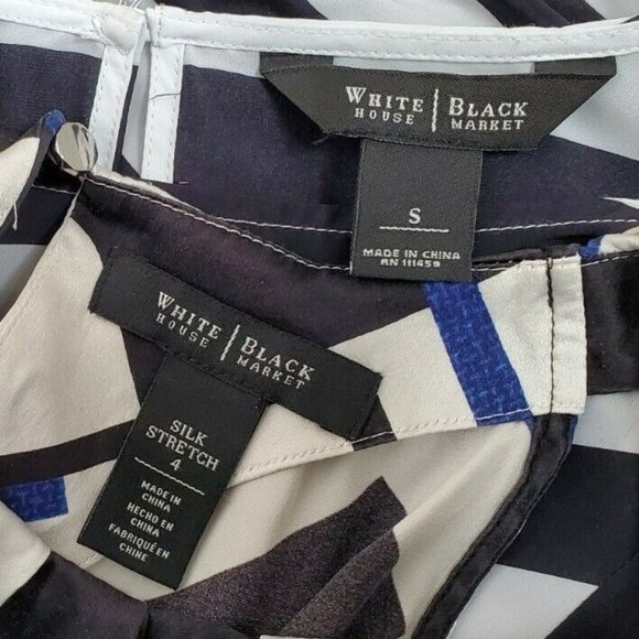 3 for $20 - 2 WHITE HOUSE BLACK MARKET Tops - 4/Small - Picture 7 of 7